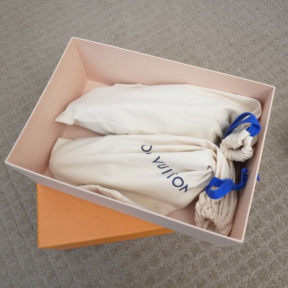 Louis Vuitton - Waterfall Flat Espadrilles - Blue Monogram Denim - Size 35 - Picture 9 of 11